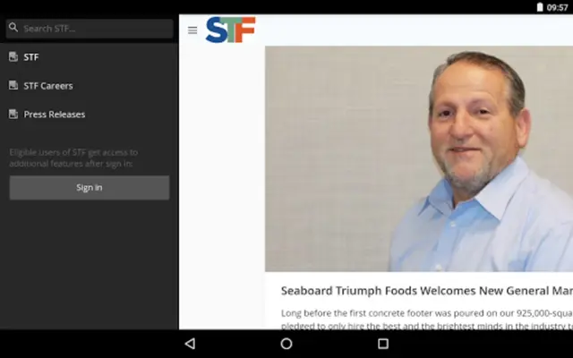 STF Connect android App screenshot 1